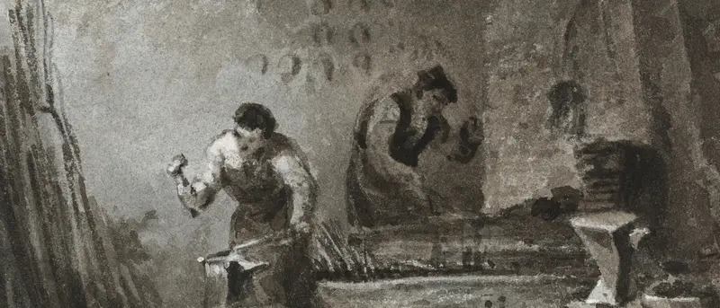 The Blacksmith (1786–1869) by George Jones