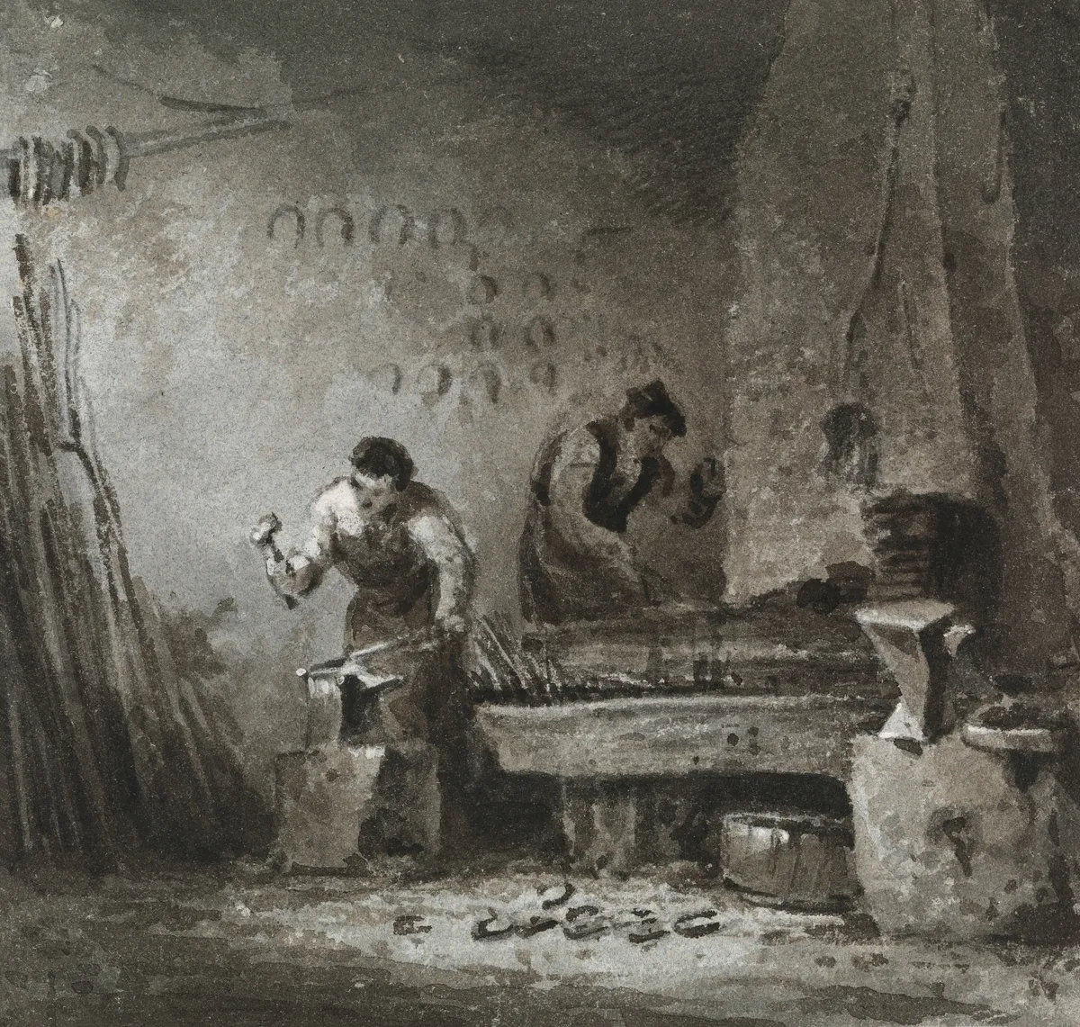 The Blacksmith (1786–1869) by George Jones